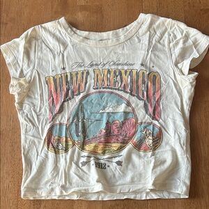 Teen/Women’s New Mexico Graphic T-Shirt - Cream
